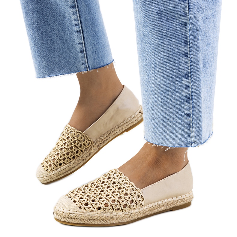 Kiomi bézs espadrillák Kiomi bézs espadrillák