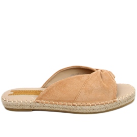 Teit Camel espadrillák barna Teit Camel espadrillák barna