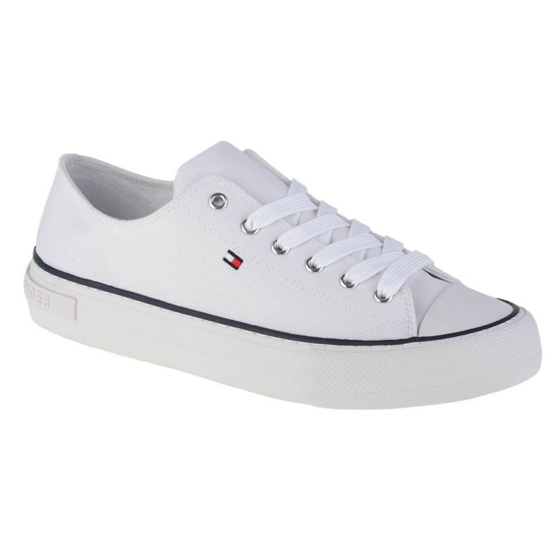 Tommy Hilfiger mélyen dekoltált fűzős tornacipő W T3A4-32118-0890100 fehér