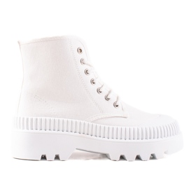 Melisa Divatos cipők a platformon fehér