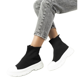 Fekete Mickey boka tornacipő