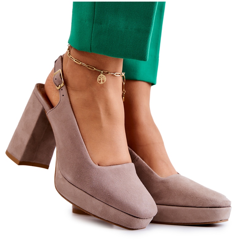 Velúr szivattyúk Maciejka 05441-10 Bézs