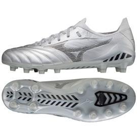Mizuno Morelia Neo Iii ß Elite Md M P1GA219103 futballcipő szürke ezüst