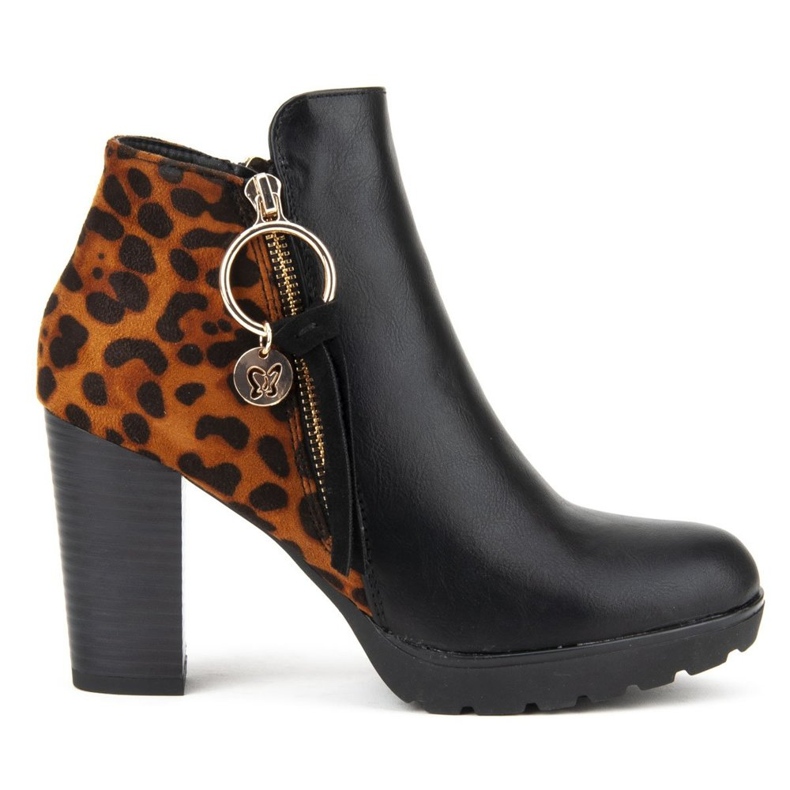 Filippo DBT1007 / 19 Bk Br fekete barna csizma