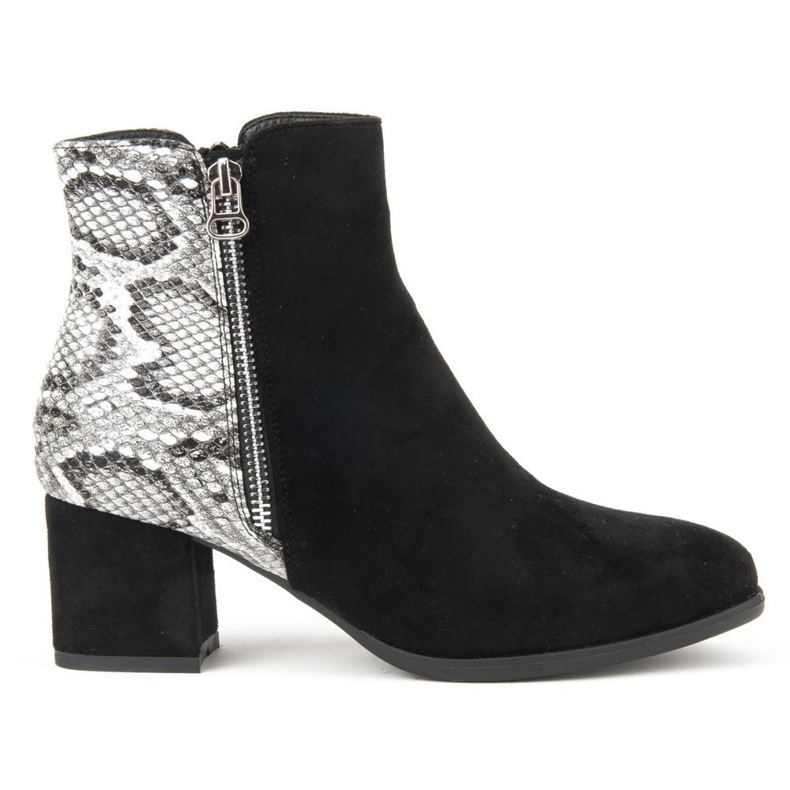 Filippo DBT977 / 19 Bk Gr Fekete Szürke csizma Filippo DBT977 / 19 Bk Gr Fekete Szürke csizma