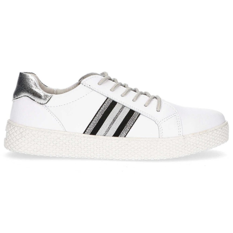 Bőr cipő Filippo DP1391 / 20 Wh fehér Bőr cipő Filippo DP1391 / 20 Wh fehér