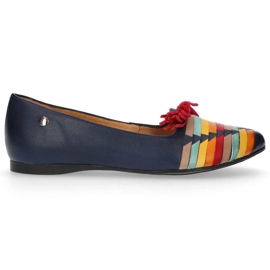 Filippo 04016-17 / 00-5 Sötétkék cipő sokszínű Filippo 04016-17 / 00-5 Sötétkék cipő sokszínű