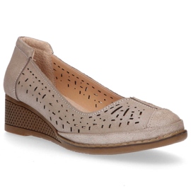 Cipők Filippo DP1317 / 20 Go Gold aranysárga sárga Cipők Filippo DP1317 / 20 Go Gold aranysárga sárga