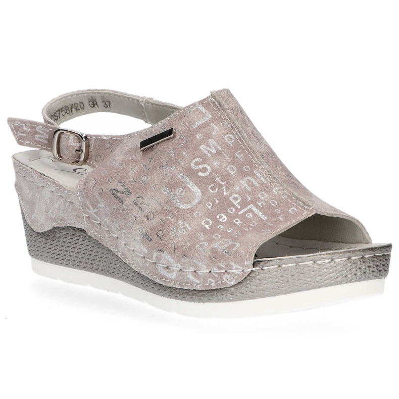 Filippo DS758 / 20 Gr Szürke szandál