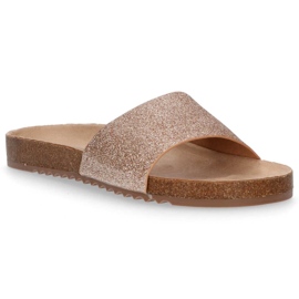 Filippo DK1373 / 20 Go Gold papucs aranysárga Filippo DK1373 / 20 Go Gold papucs aranysárga