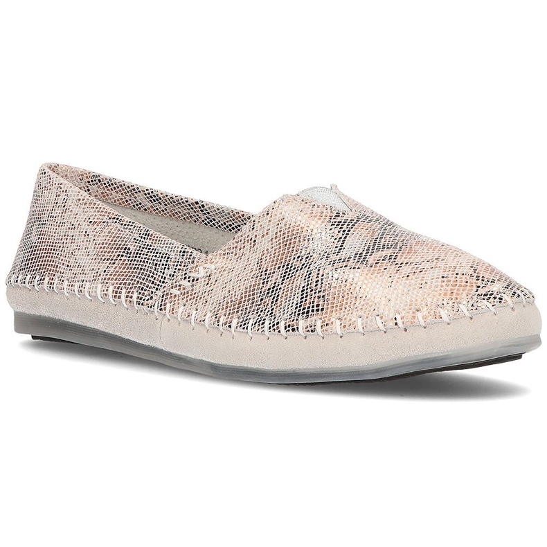 Bőr cipő Filippo DP031 / 21 Gr szürke