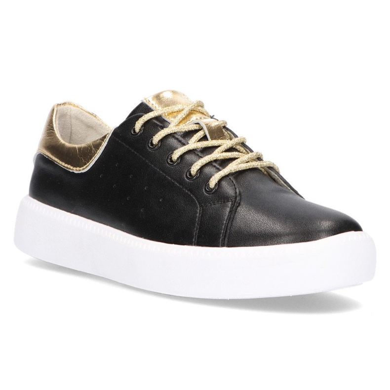 Bőr cipő Filippo DP2157 / 21 Bk fekete