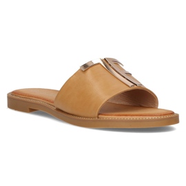 Filippo DK2103 / 21 Be bézs papucs Filippo DK2103 / 21 Be bézs papucs