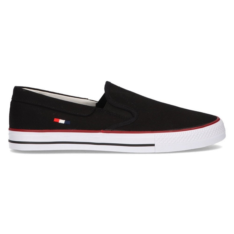Fekete Slip-on tornacipő Filippo Mtn210 / 21 Bk