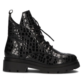 Fekete Filippo DBT3071 / 21 Bk csizma