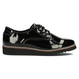 Bőr cipő Filippo DP1514 / 22 Bk fekete Bőr cipő Filippo DP1514 / 22 Bk fekete