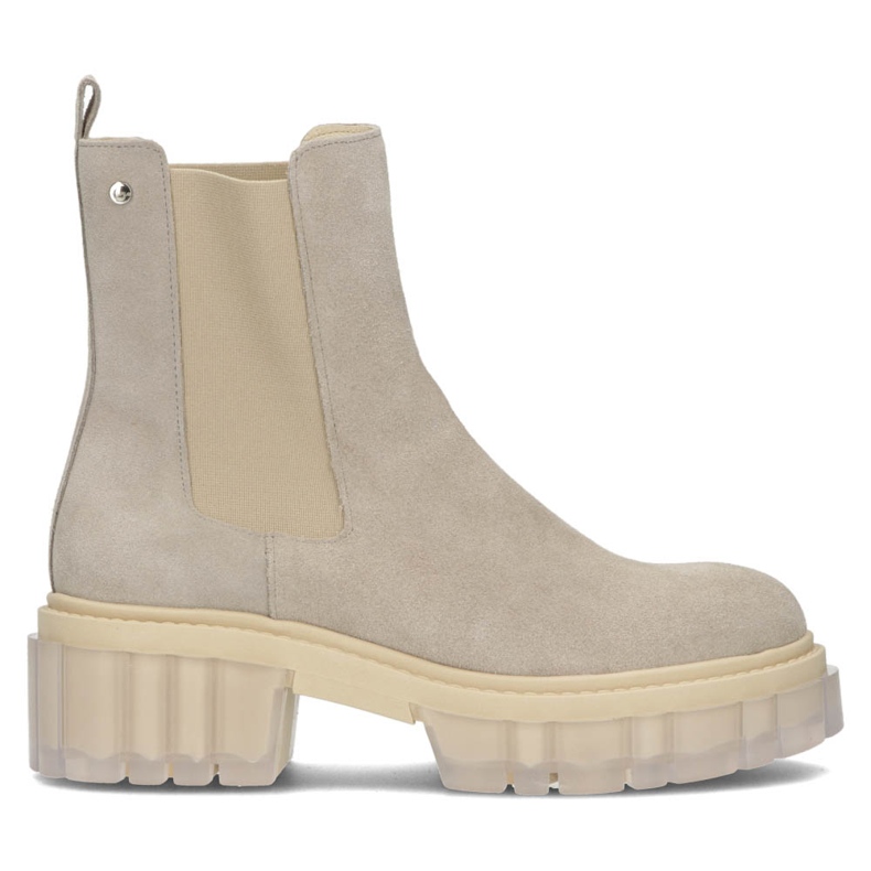 Szürke Filippo 30328 velúr csizma