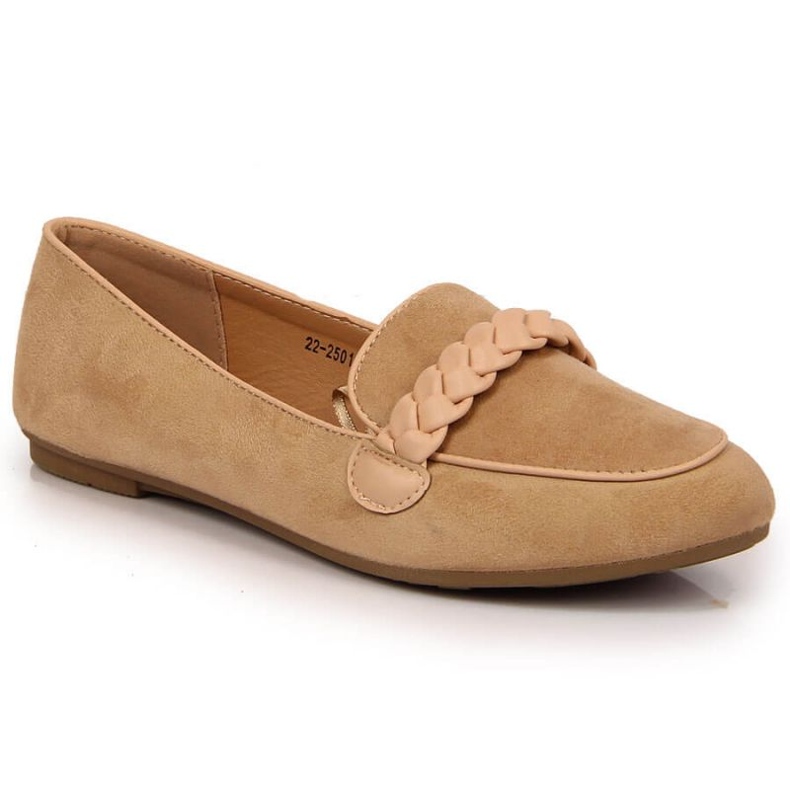 Loafers lordsy Potocki W WOL64B bézs