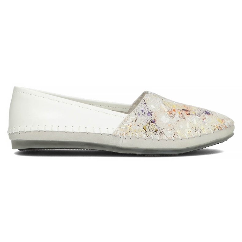 Bőr cipő Filippo DP031 / 22 Wh Yl fehér sárga