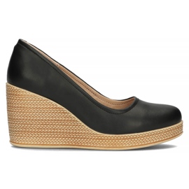 Bőr cipő Filippo DP3521 / 22 Bk fekete