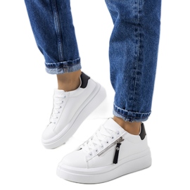 Tamis fekete-fehér női tornacipő