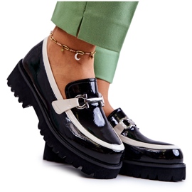 S.Barski Lakkozott női naplopók fekete-fehér Cassida