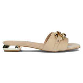 Filippo DK3788 / 22 Be bézs papucs Filippo DK3788 / 22 Be bézs papucs