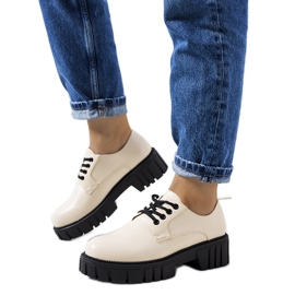 Mahsa bézs színű női cipő