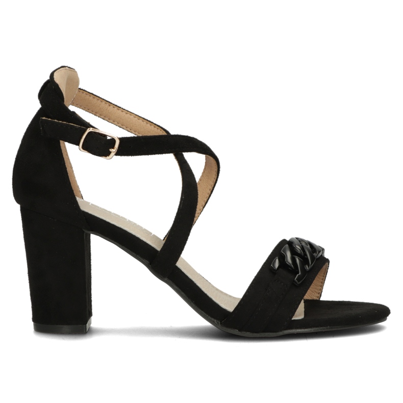 Filippo DS3665 / 22 Bk fekete szandál