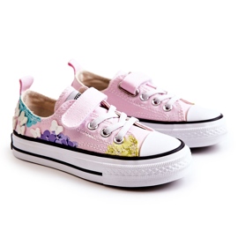 PA1 Gyerek tornacipő Fabric Print Pink Buster rózsaszín