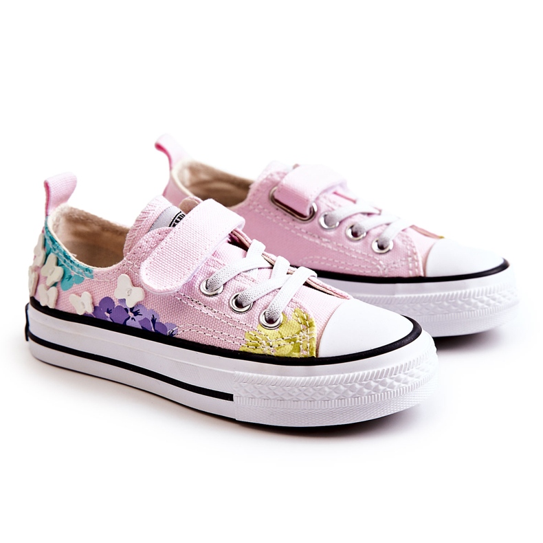 PA1 Gyerek tornacipő Fabric Print Pink Buster rózsaszín