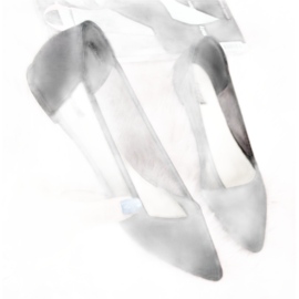 Női balerinák Spitz Black Lakes fekete