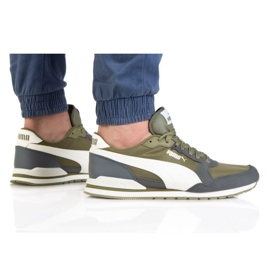 Puma St Runner V3 Nl M 384857 05 fehér szürke zöld