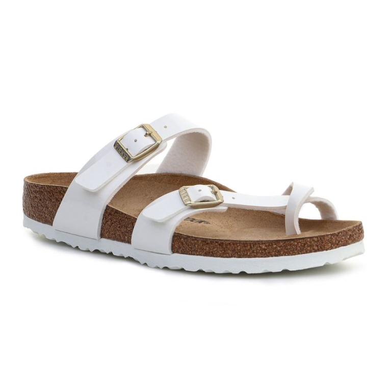 Birkenstock Mayari Patent White W 1005281 fehér