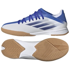 Adidas X Speedflow.3 GW7492 futballcipőben fehér fehér