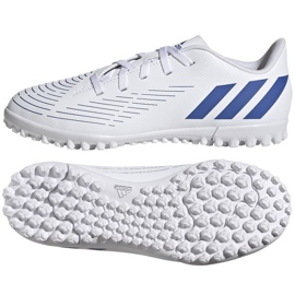 Adidas Predator Edge.4 Tf Jr GX2643 futballcipő fehér fehér