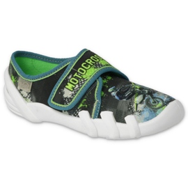 Befado gyerekcipő 273X349 fekete szürke zöld