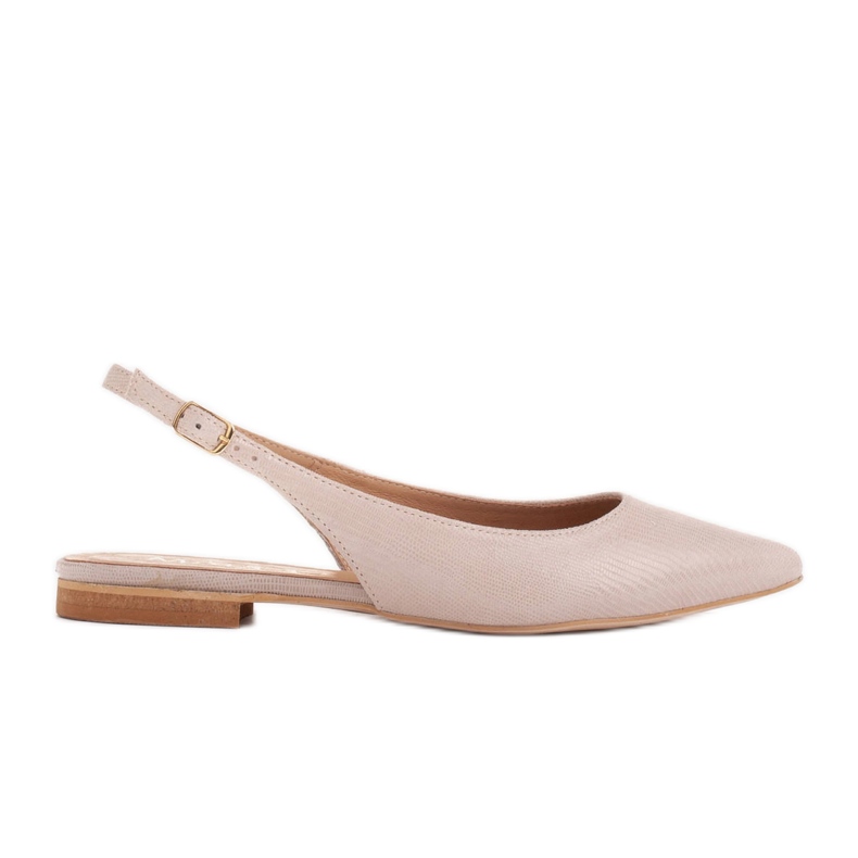 Marco Shoes Természetes velúr szandál bézs színben, 1965P-103-1