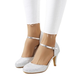 Ezüst fényes Rosetown szivattyúk Ezüst fényes Rosetown szivattyúk