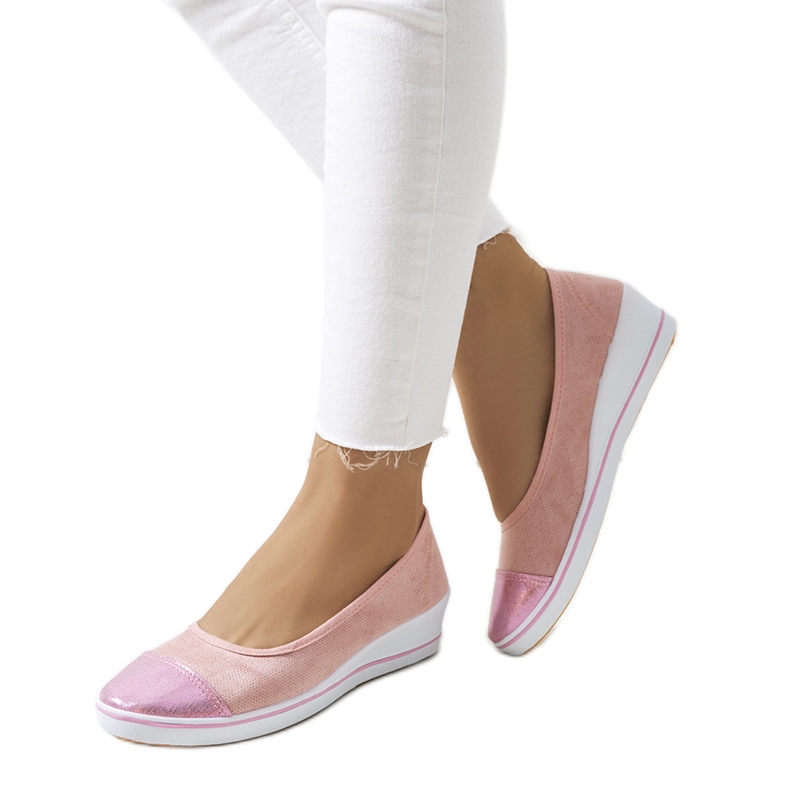 Pink Barrie wedge tornacipő rózsaszín