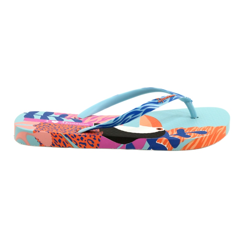 Tukan Flip-flop Ipanema 26635 kék / narancs narancssárga rózsaszín Tukan Flip-flop Ipanema 26635 kék / narancs narancssárga rózsaszín