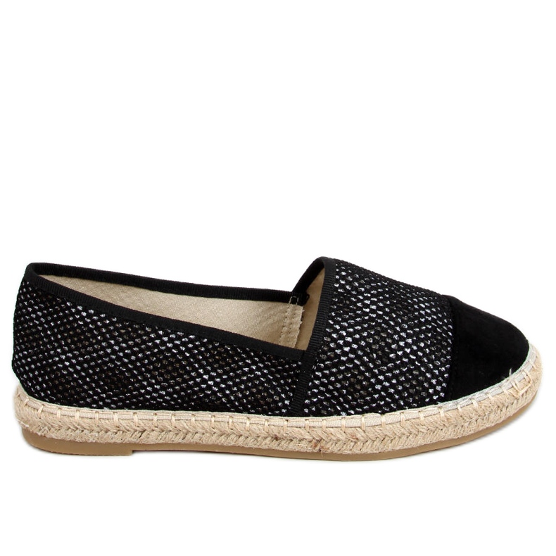 Alika Black női espadrillák fekete