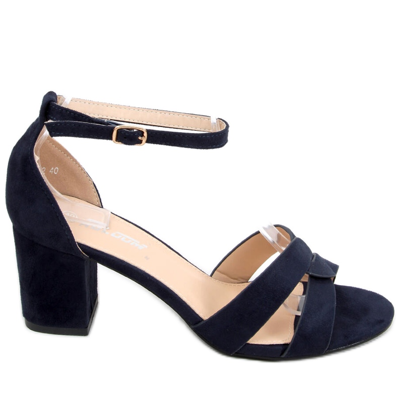 Moly Blue magas sarkú szandál sötétkék