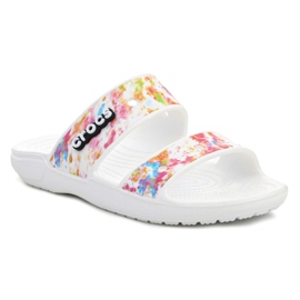Crocs Classic Tie Dye grafikus szandál W 207283-928 sokszínű