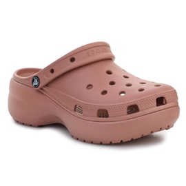 Crocs Classic Platform Clog W Pale Blush 206750-6RL barna
