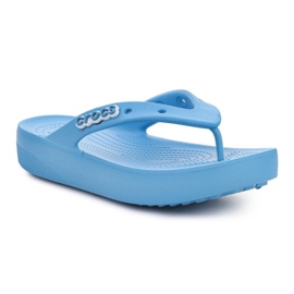 Crocs Classic Platfrom Flip W 207714-4TB kék