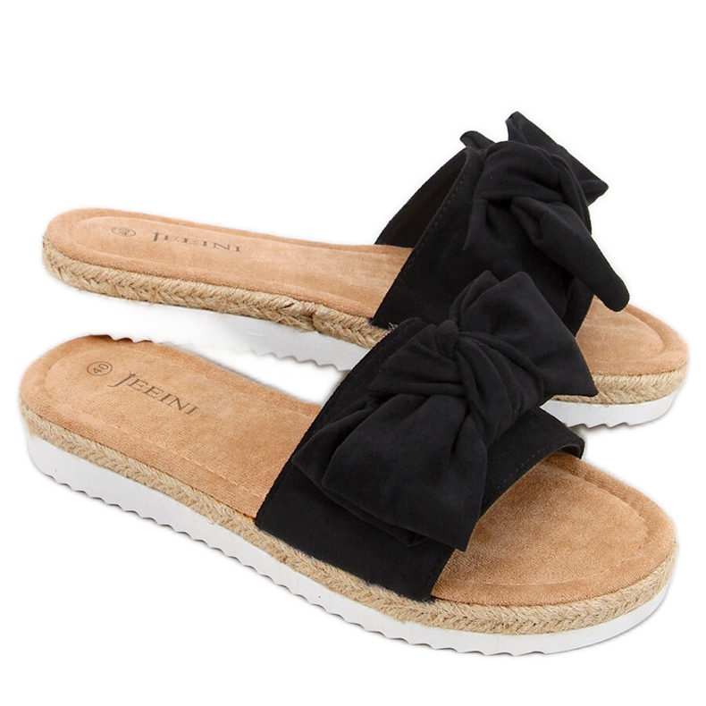 Espadrillák Viola Black masnival fekete