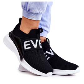 Vinceza Női sportcipő, felbújós fekete Lorane