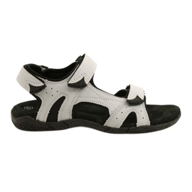 American Club HL53 / 22 Szandál LT.Grey bőr betéttel szürke American Club HL53 / 22 Szandál LT.Grey bőr betéttel szürke