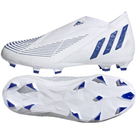 Adidas Predator Edge.3 Ll Fg Jr GX5208 futballcipő fehér fehér